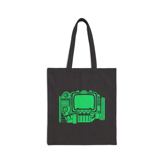 Pin-Boy canvas tote bag