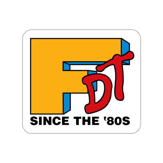 I Want My FDT vinyl sticker