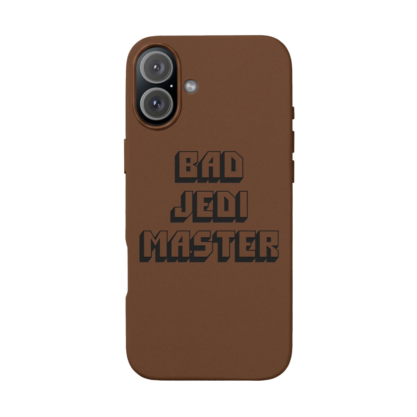 Bad JM faux leather phone case