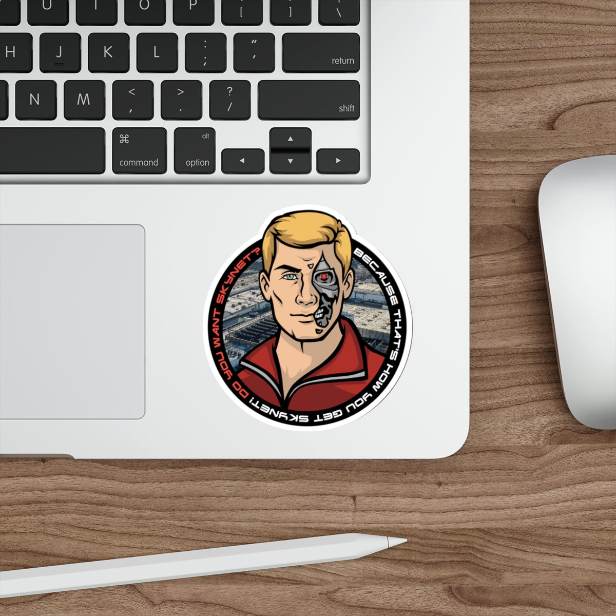 Do You Want A Self-Aware Artificial Superintelligence System? vinyl sticker
