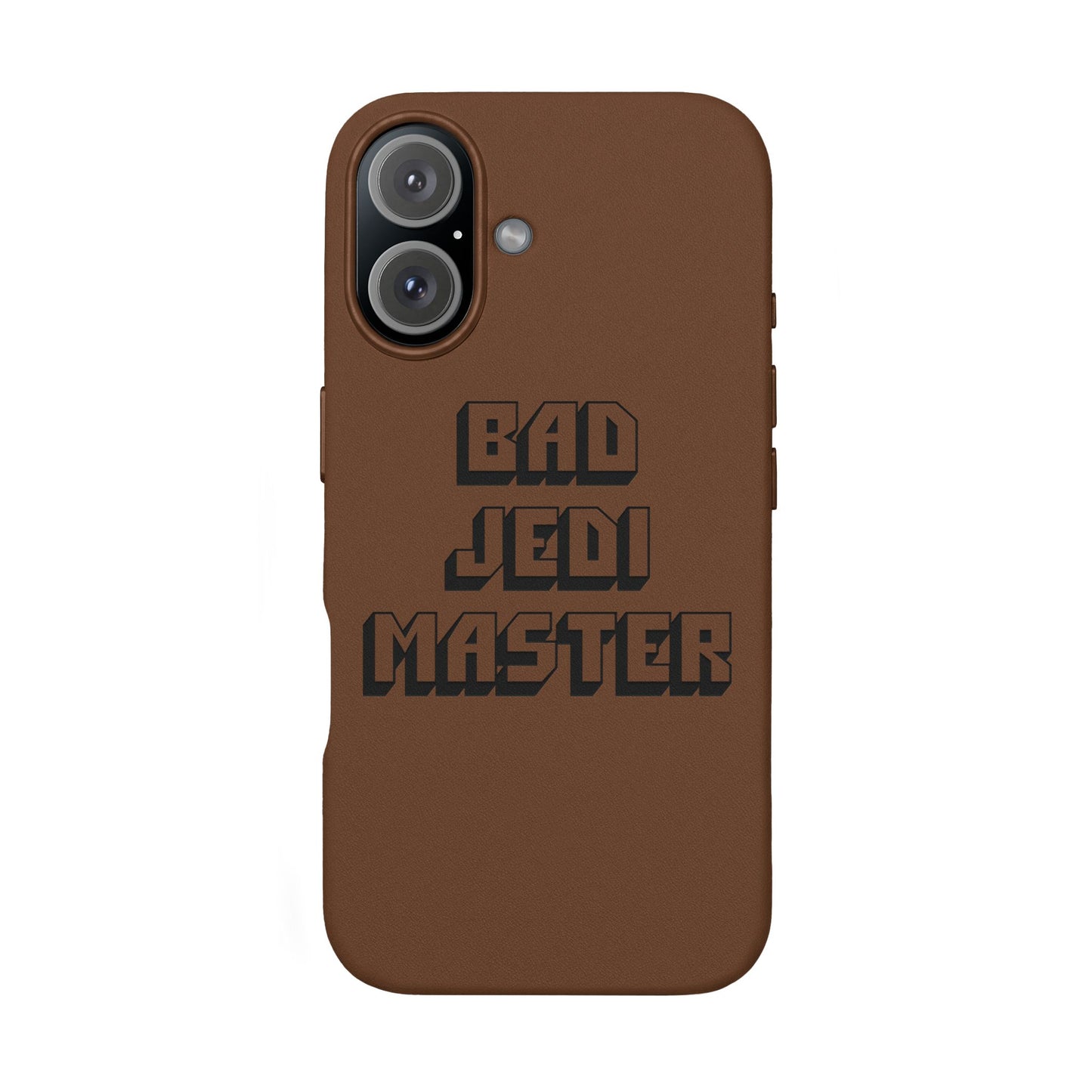 Bad JM faux leather phone case
