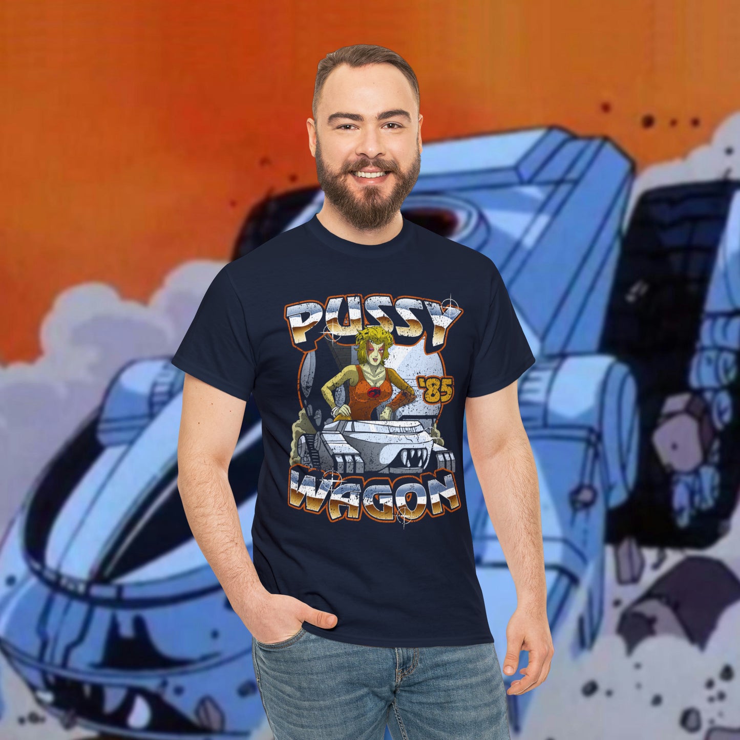 Pussy Wagon 2.0 t-shirt