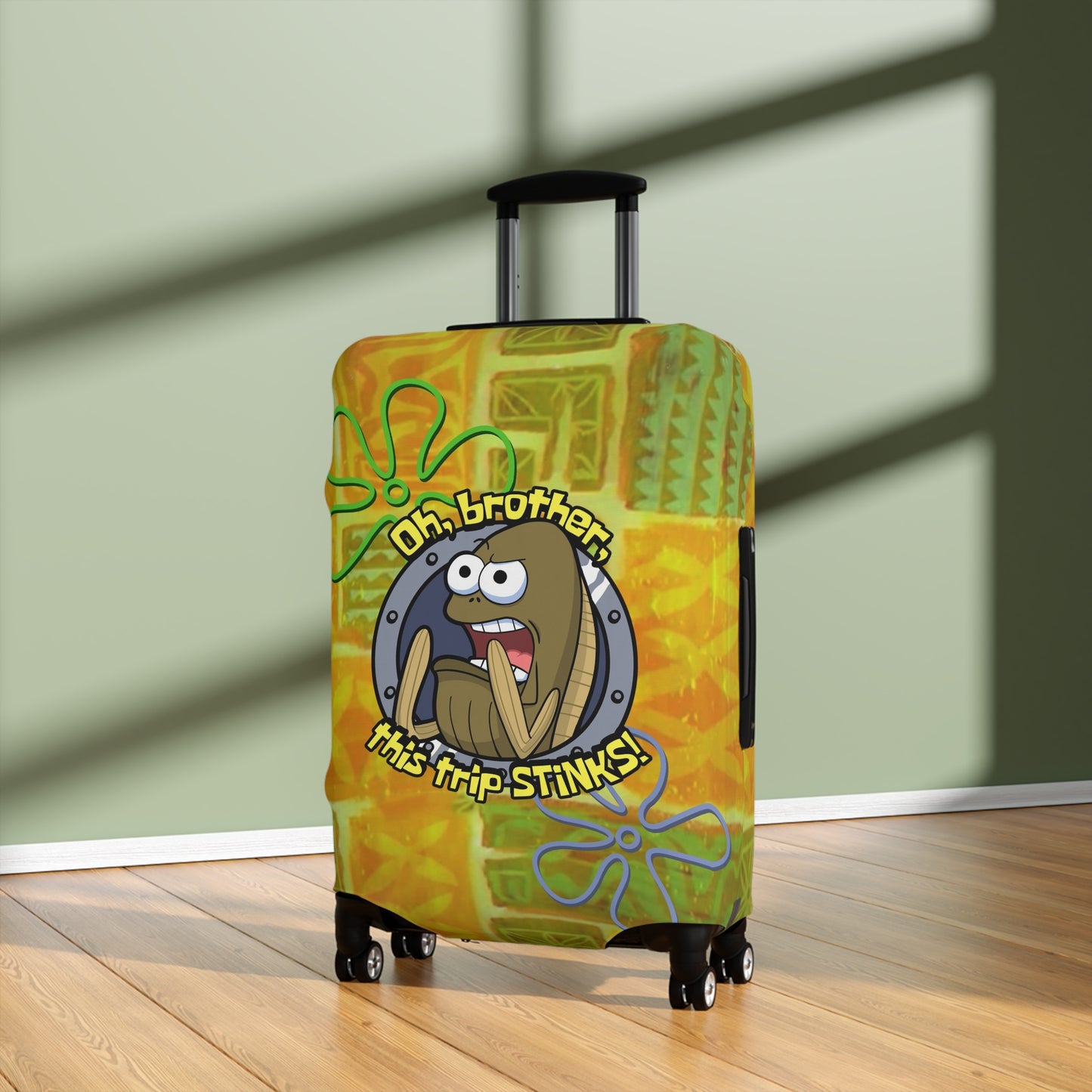 Oh Brother, This Trip Stinks! luggage cover