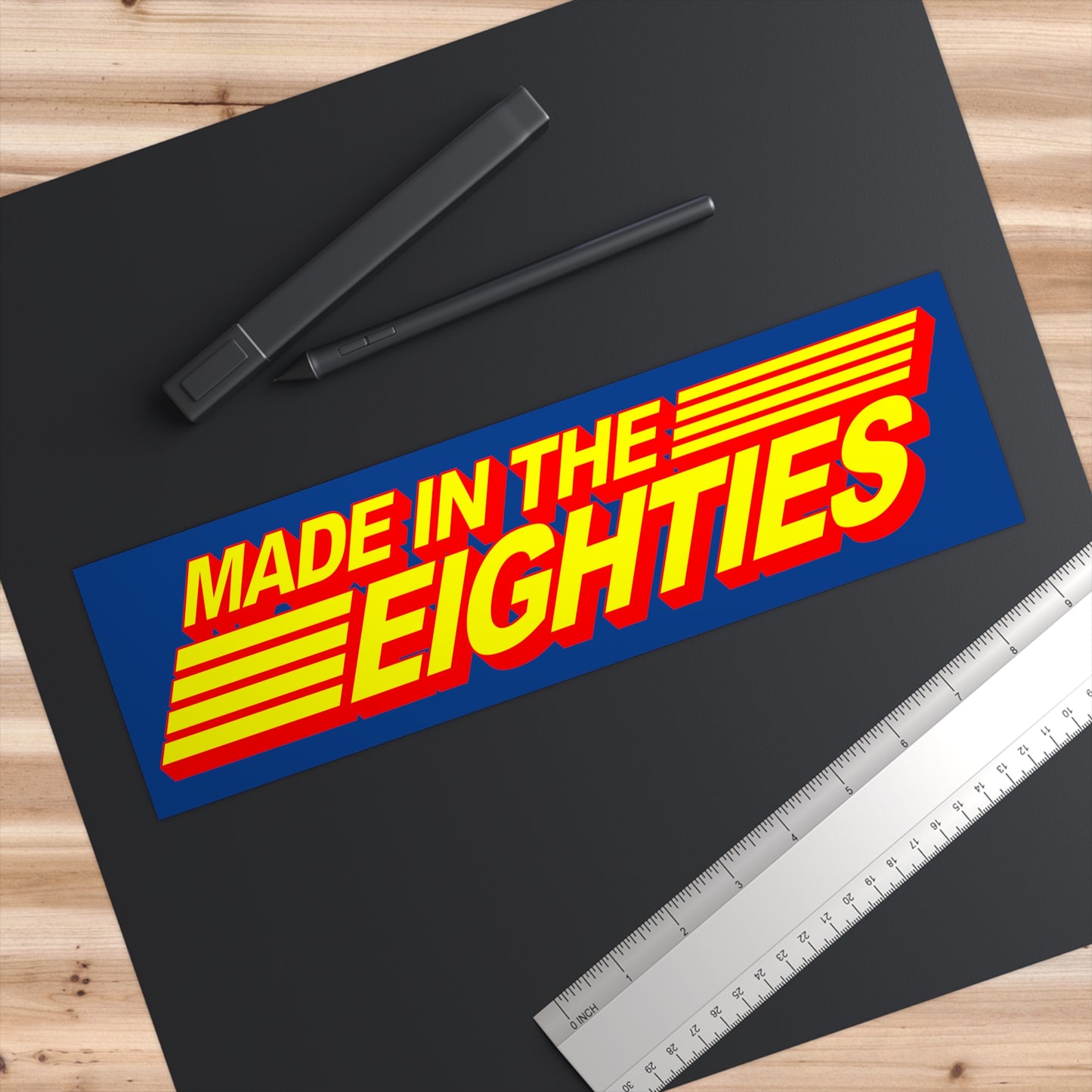 Made in the Eighties NP bumper sticker