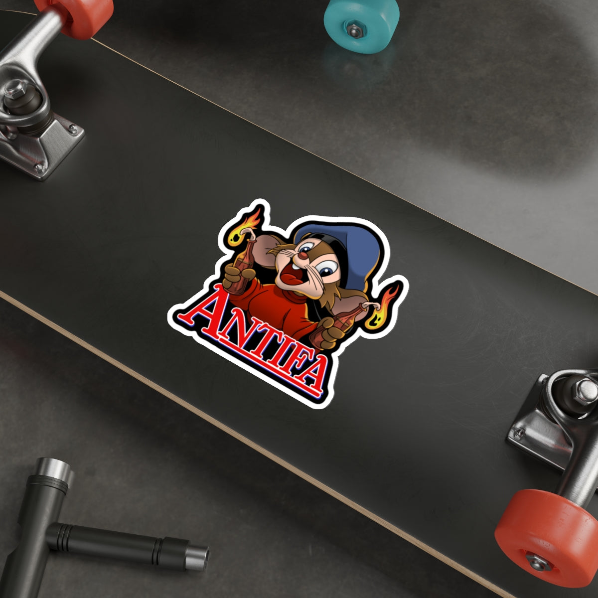 Mousekewitz Terrorist vinyl sticker