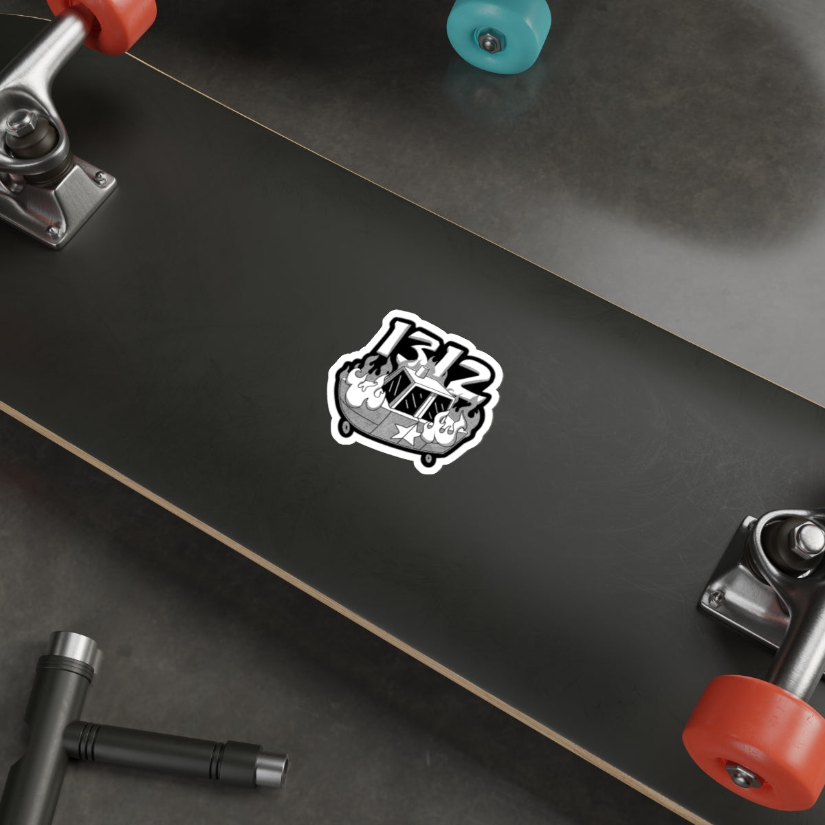 SB-1312 vinyl sticker