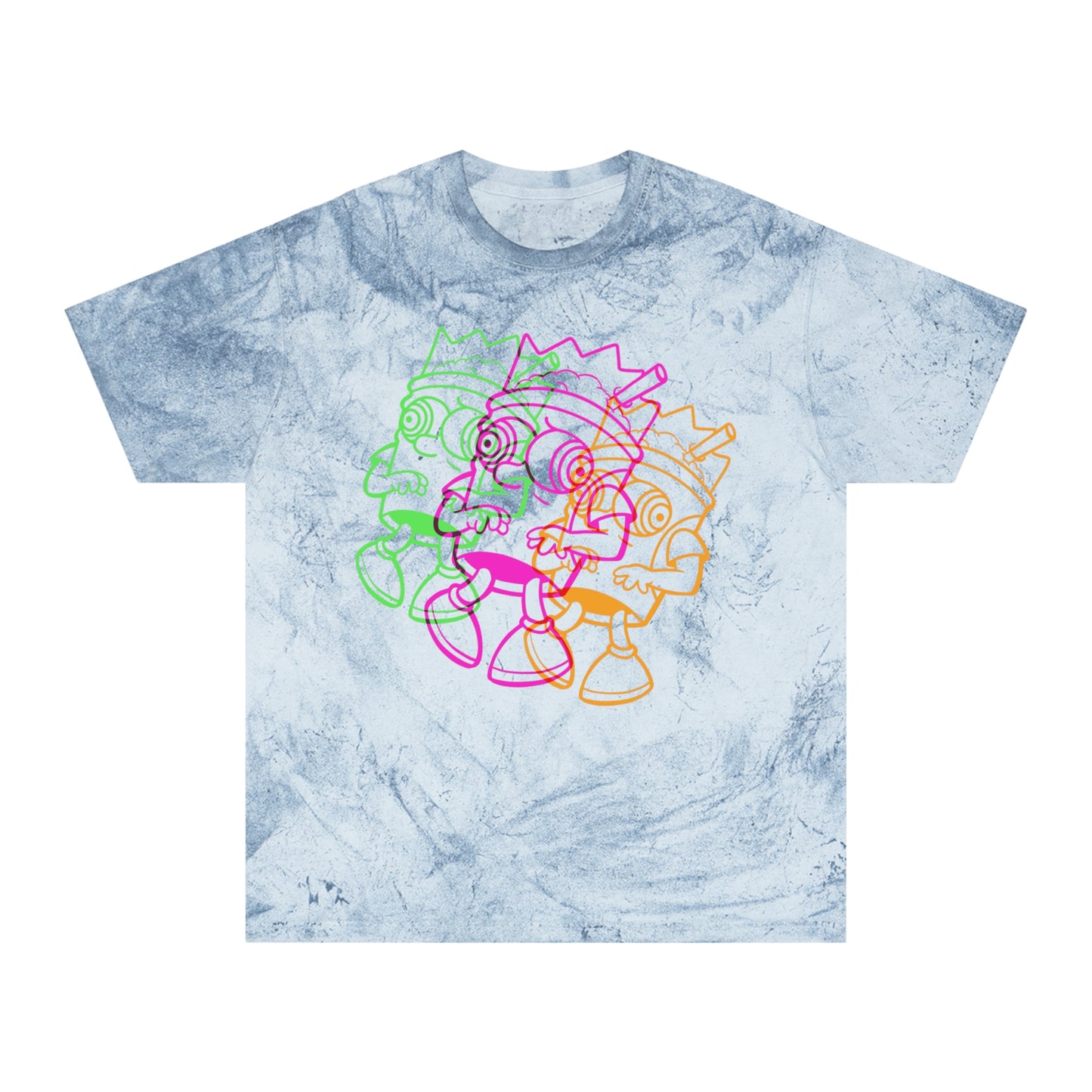 Squishee Addict color blast t-shirt