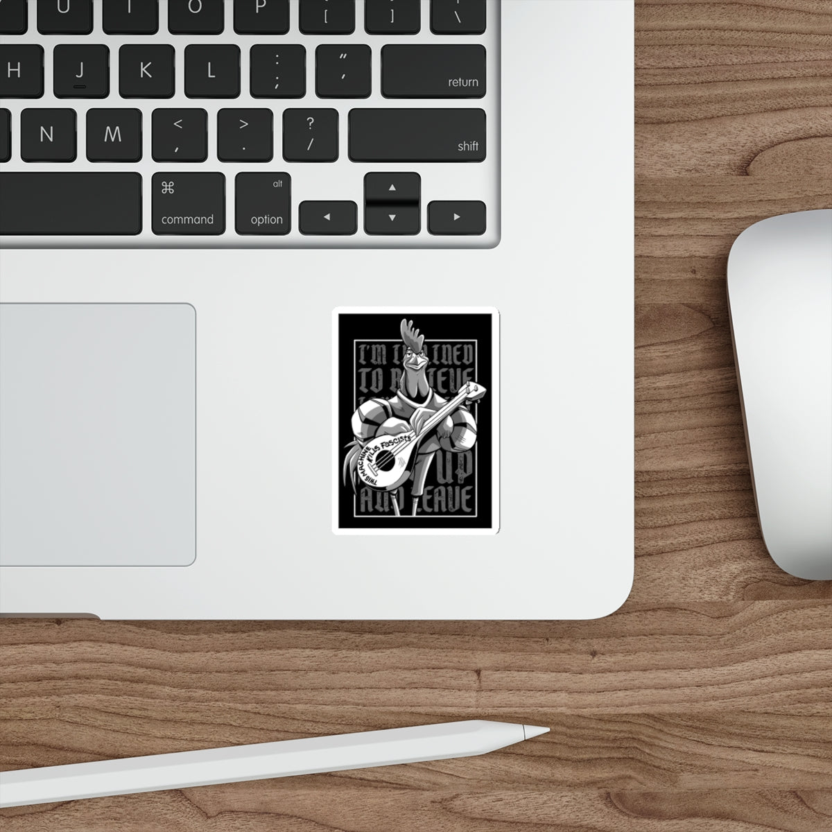 Woody-A-Dale vinyl sticker