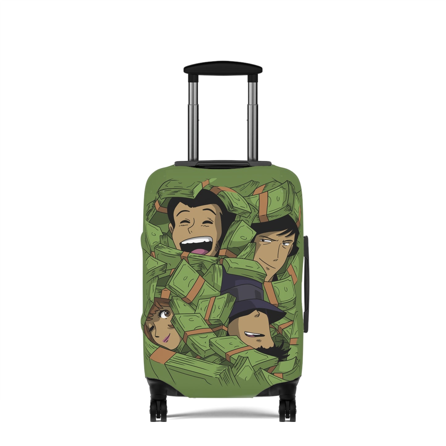 Buried In Cash luggage cover