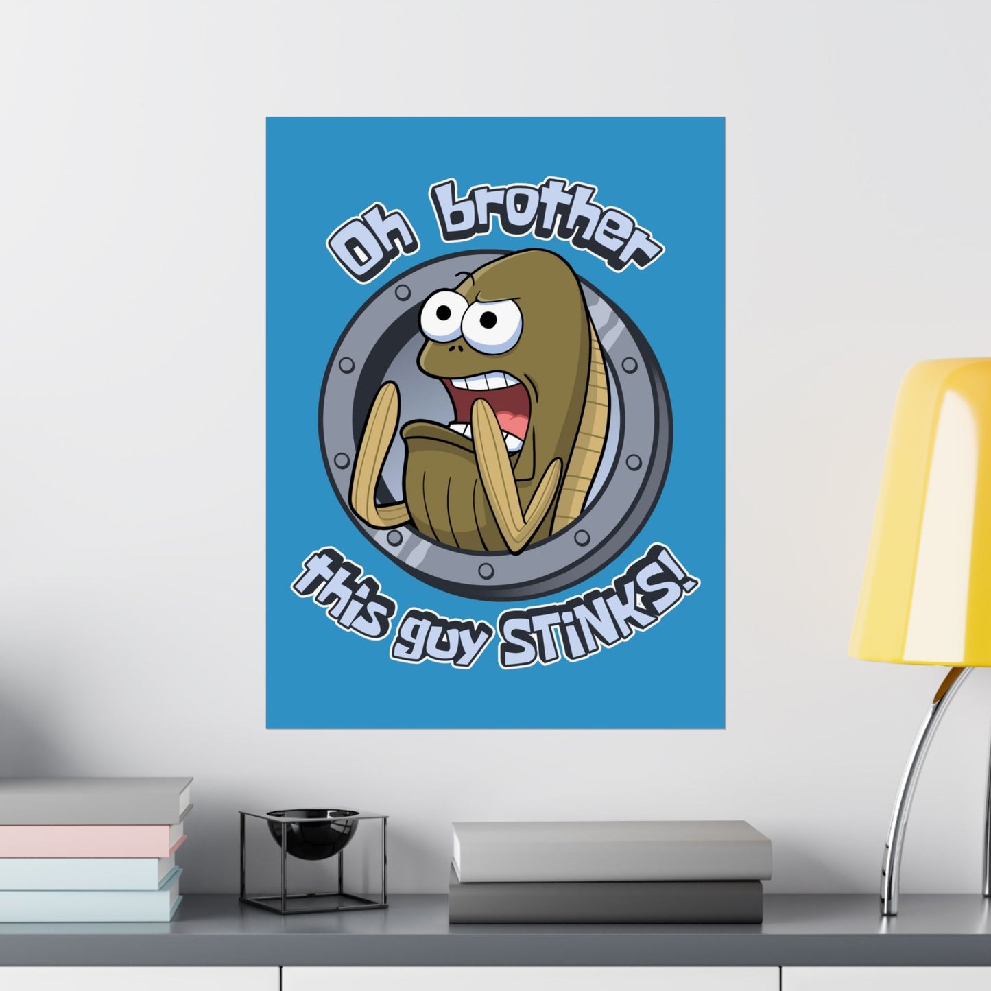 This Guy STINKS! matte poster