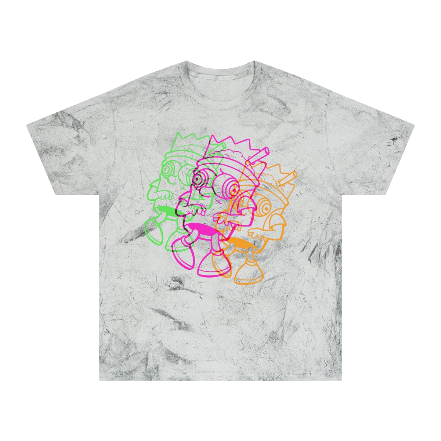 Squishee Addict color blast t-shirt