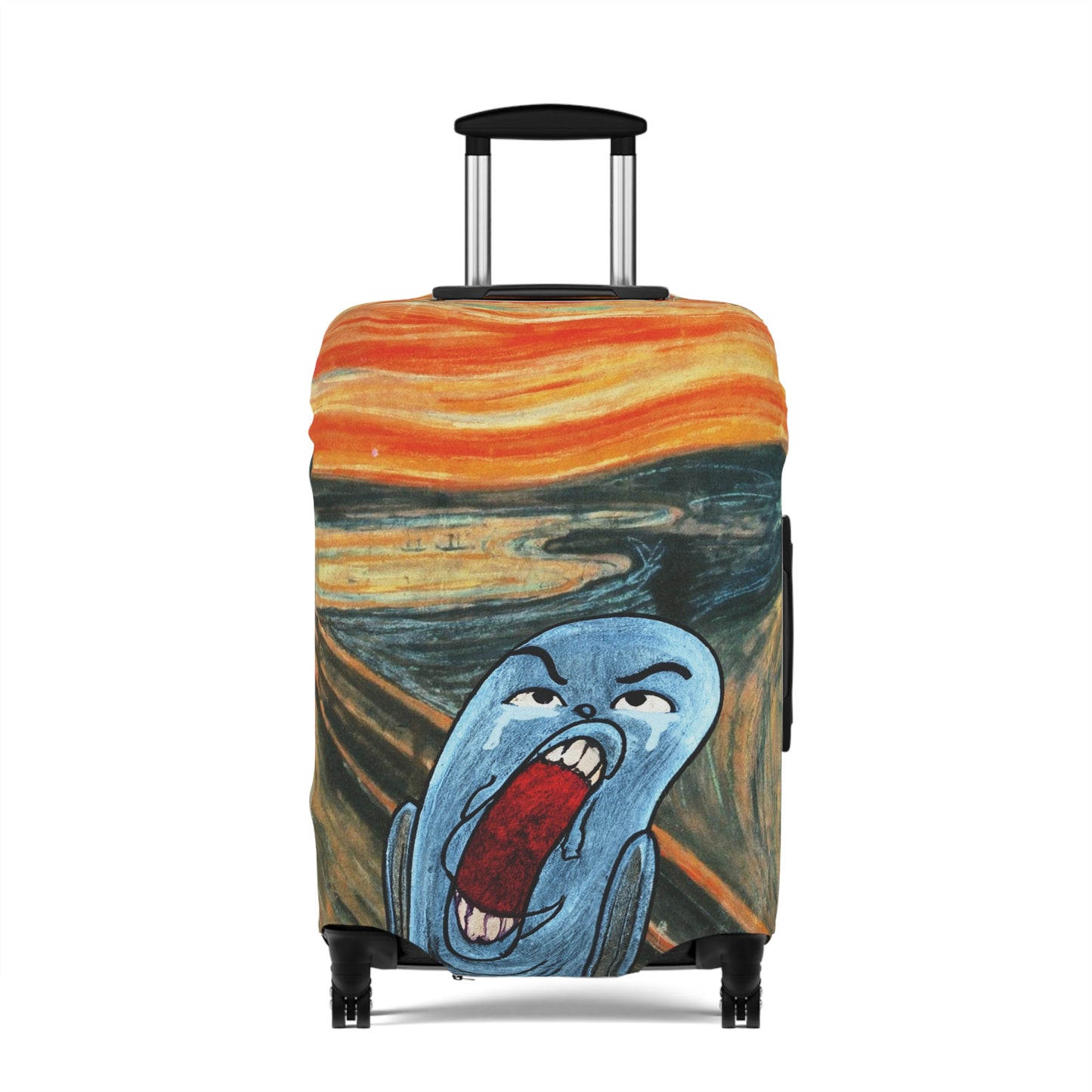 The Ugly Smell Scream luggage cover