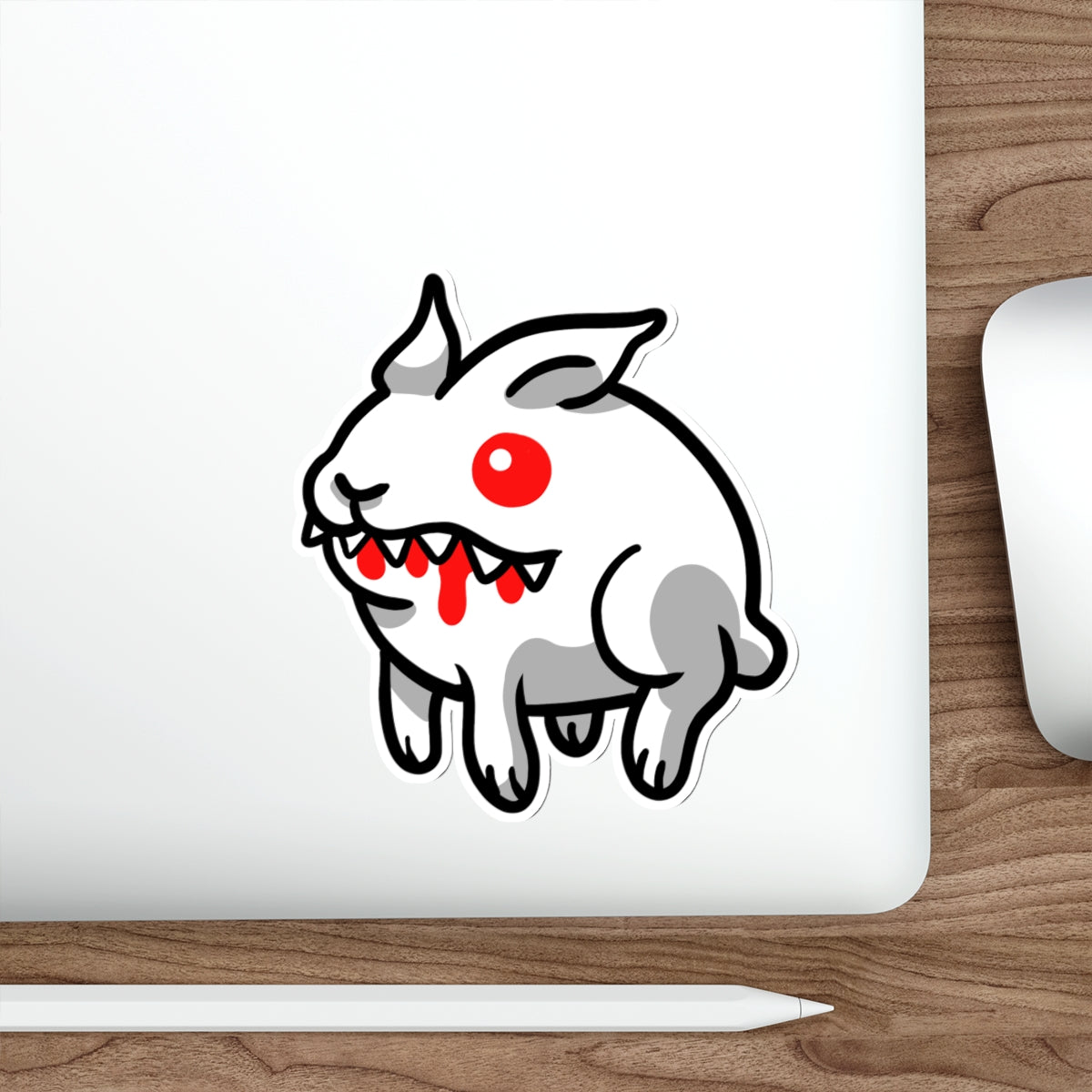 Camelot Crashers Rabbit Pet vinyl sticker