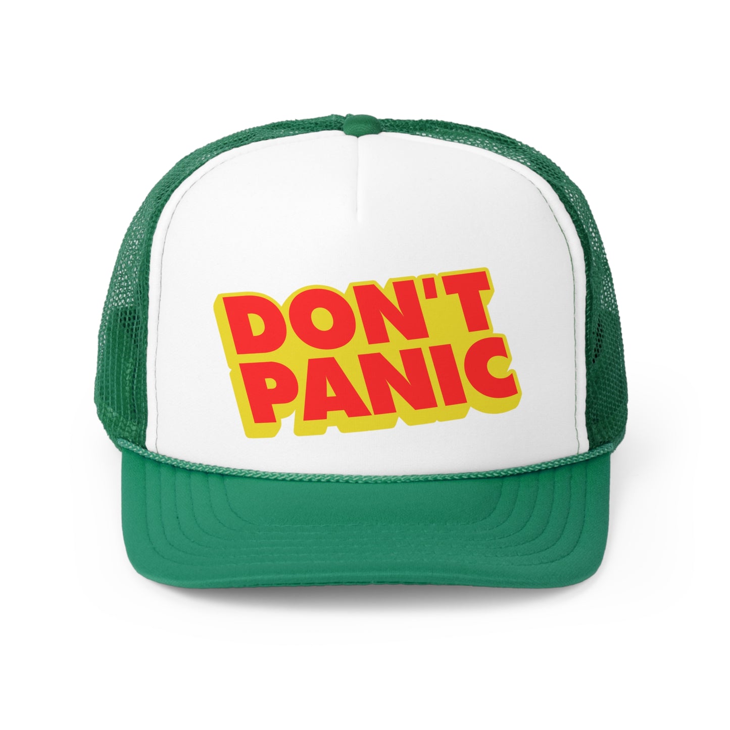 DON'T PANIC trucker hat