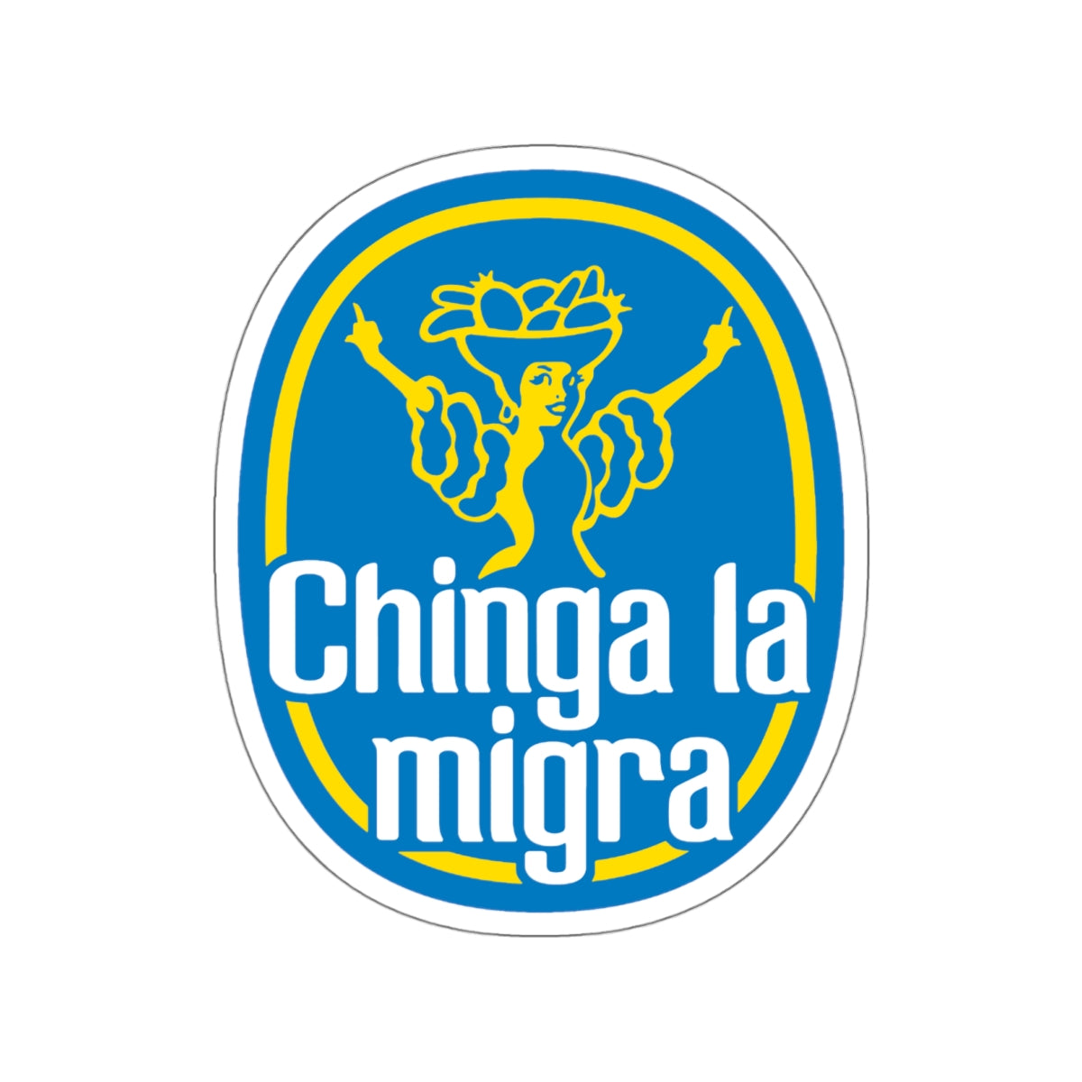 ICE is Bananas vinyl sticker