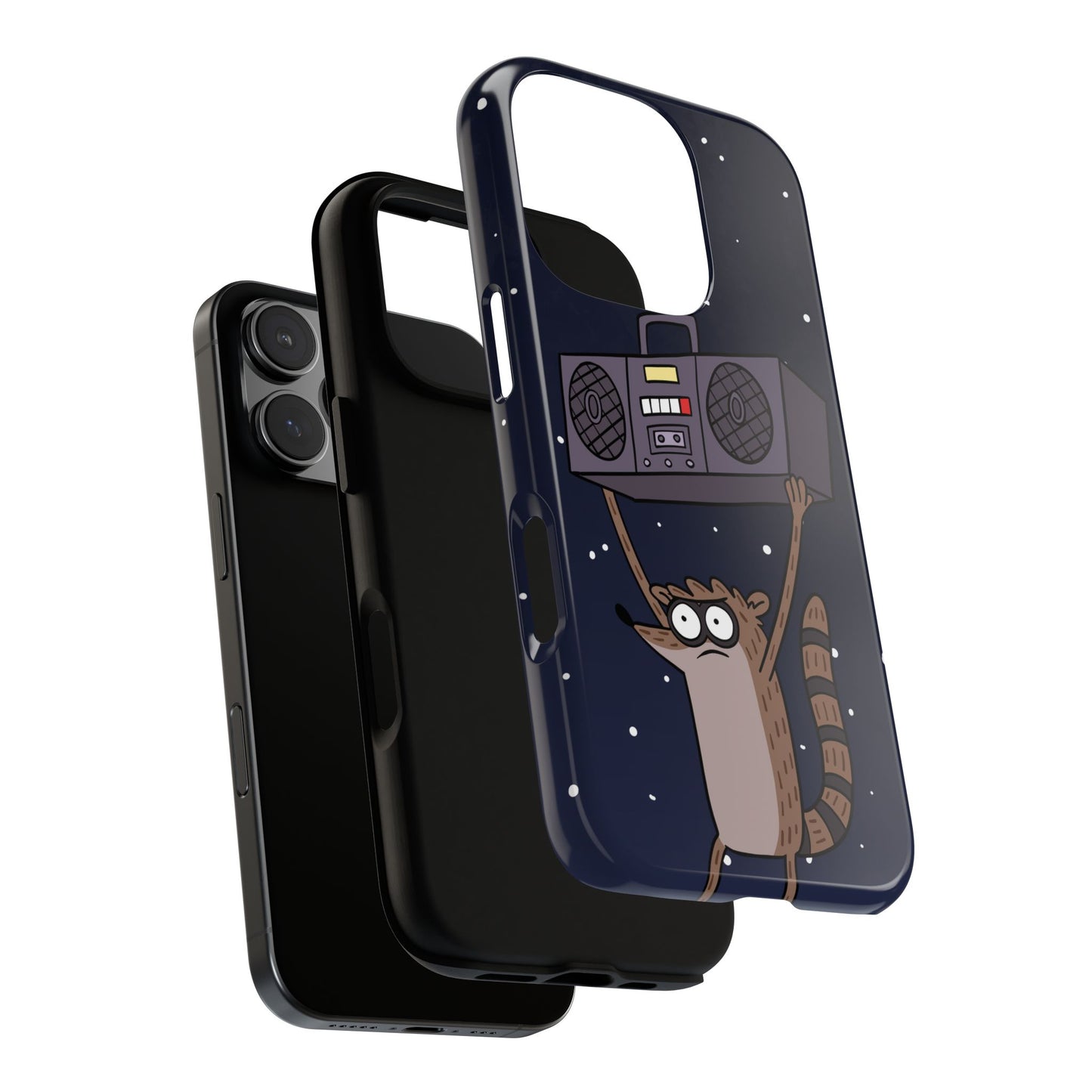 Rigby Boombox iphone case