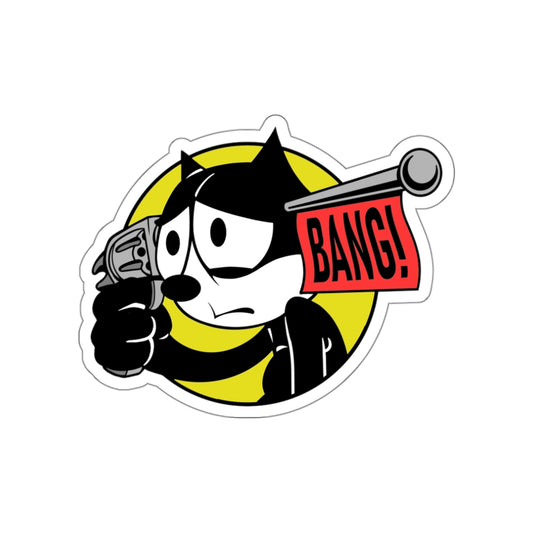 Jokes On Me vinyl sticker