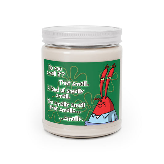 That Smelly Smell scented candle