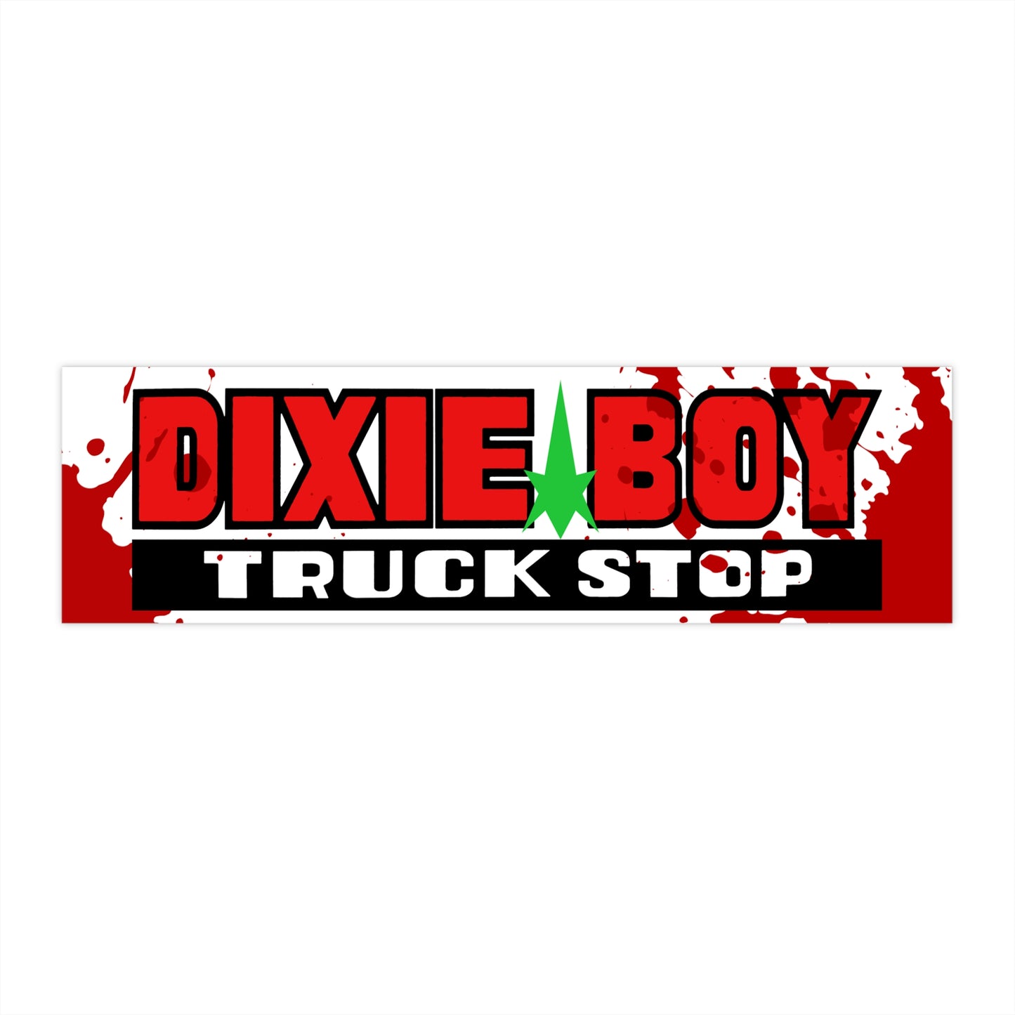 Dixie Boy Truck Stop bumper sticker