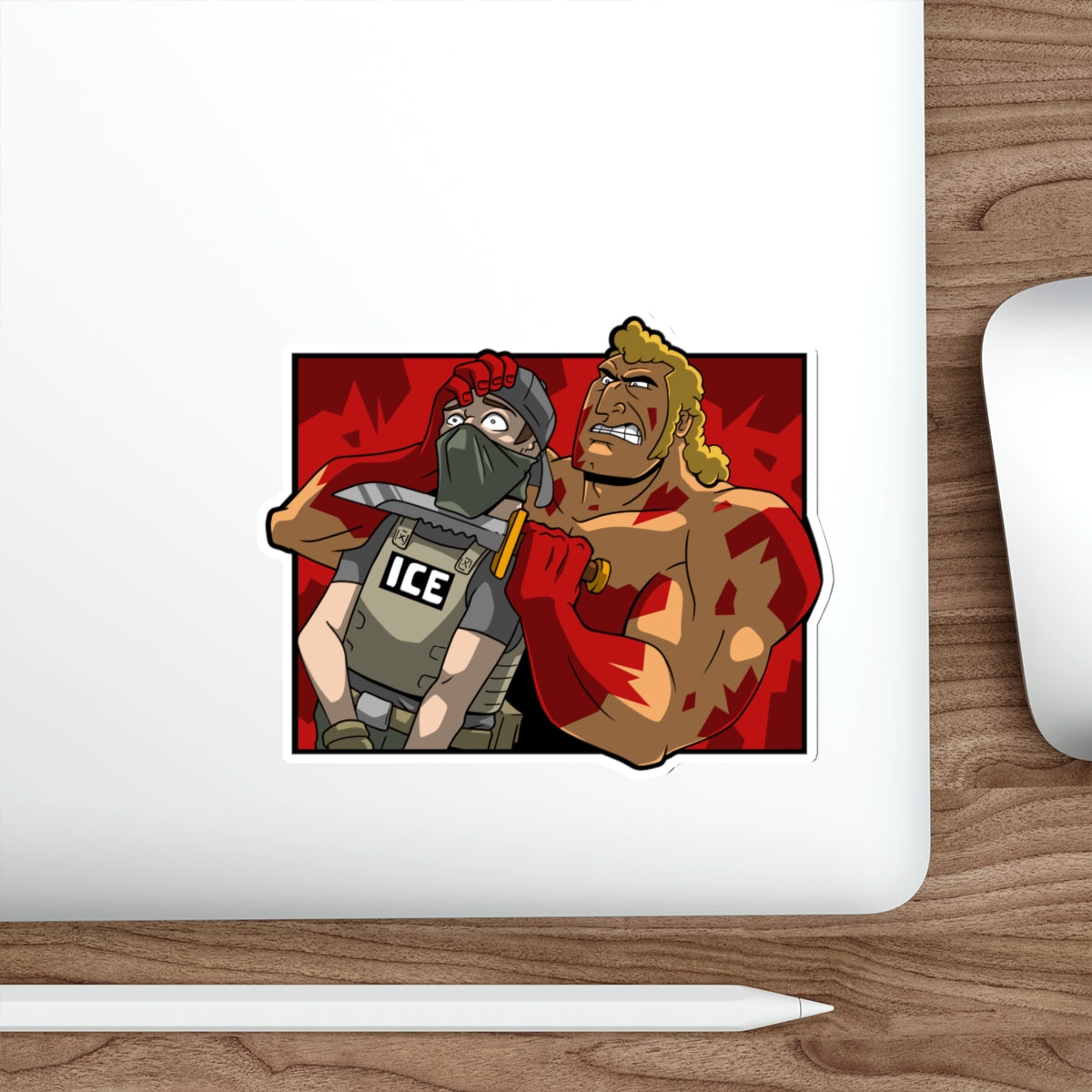 Brock ICE ALT vinyl sticker