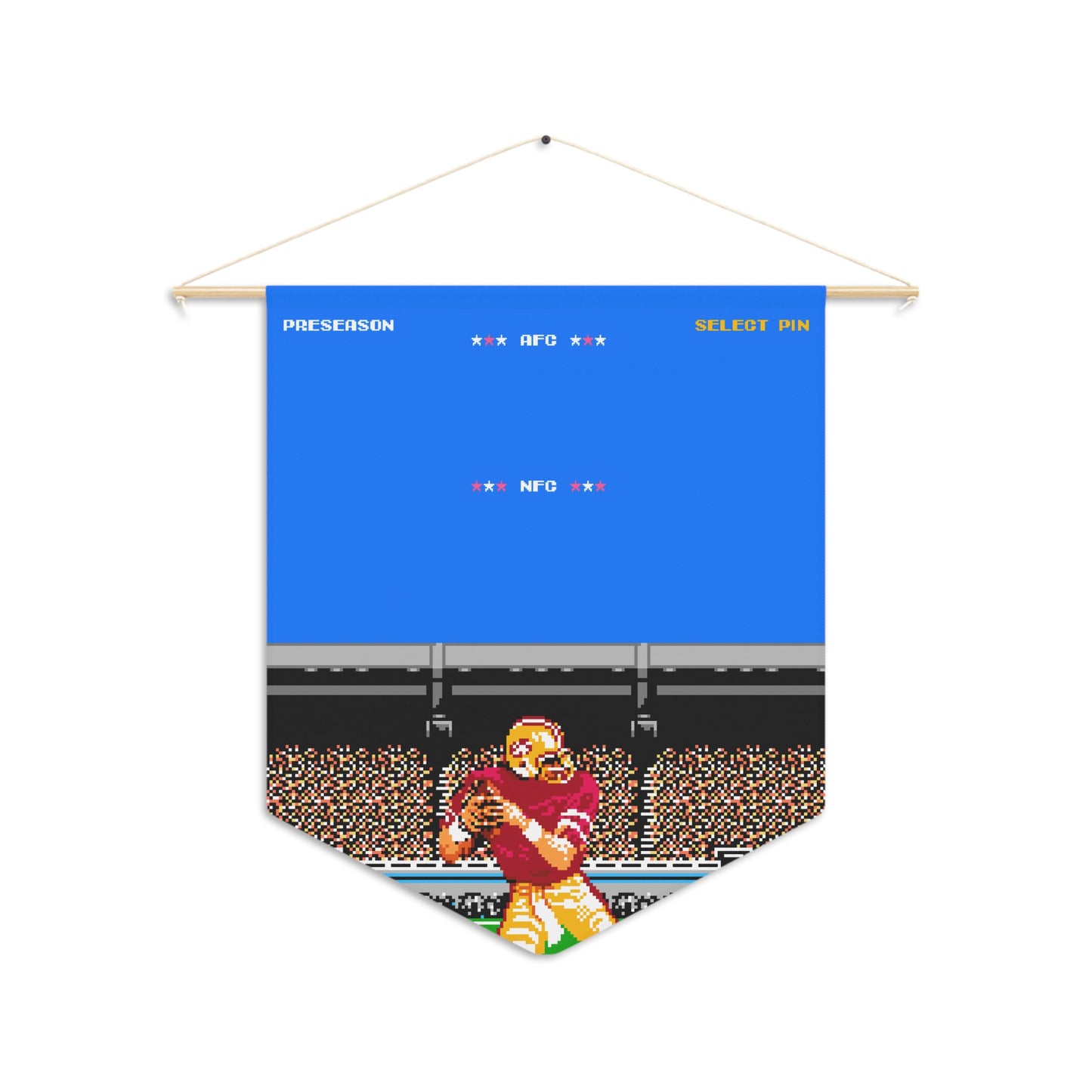 Pixel Super Bowl Pinventory Pennant