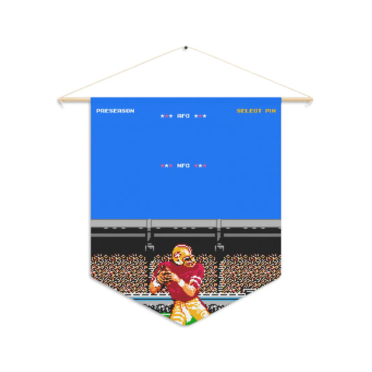 Pixel Super Bowl Pinventory Pennant