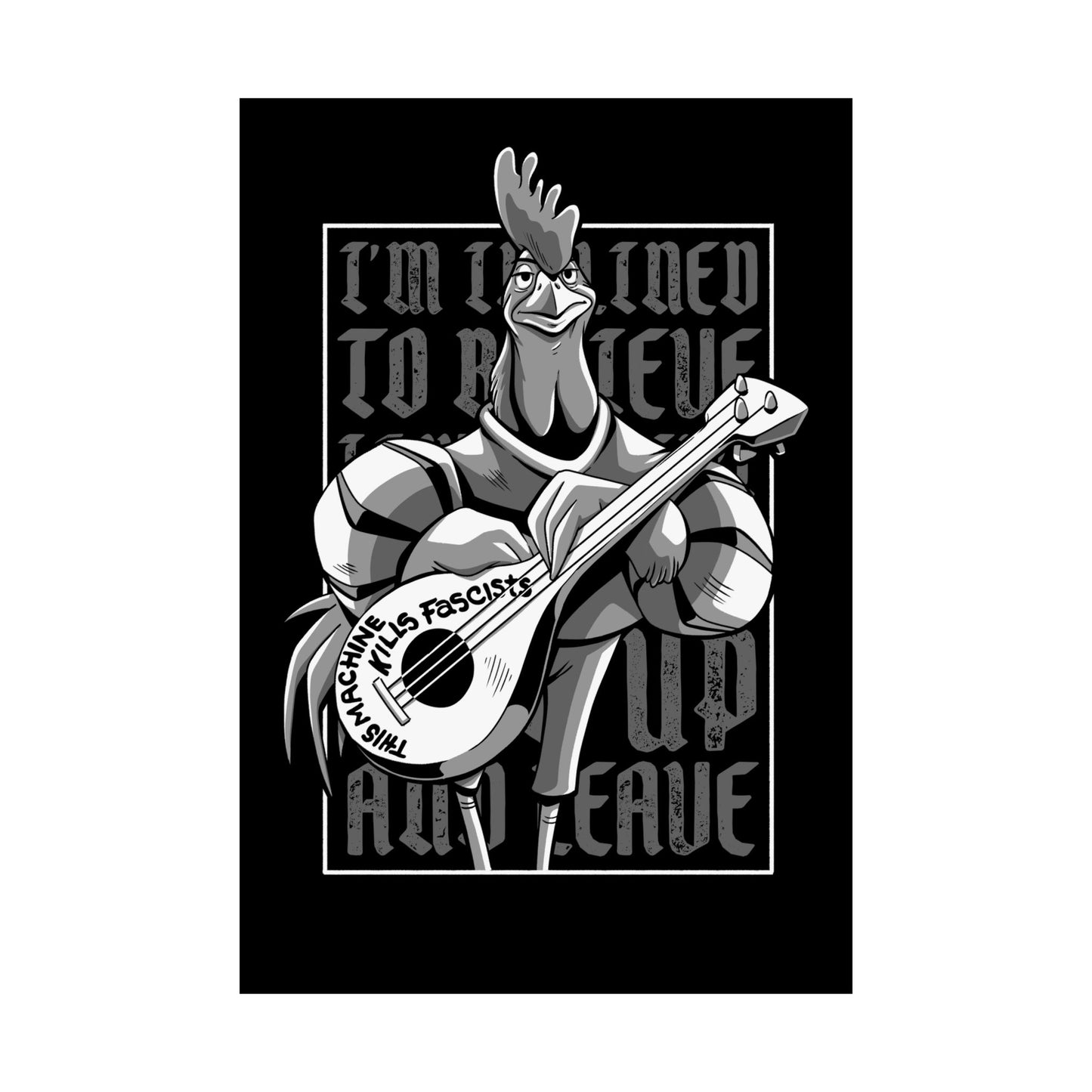 Woody-A-Dale matte poster