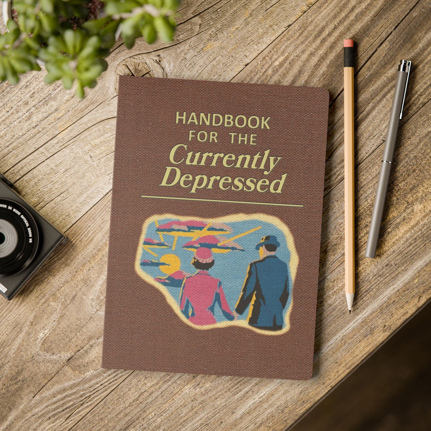 Handbook for the Currently Depressed softcover journal
