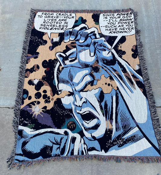 Since Power Is Your God 60" x 80" Woven Blanket