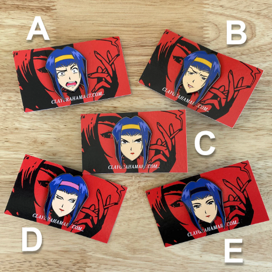 Space Cowboy Faces Blind Bag 1.75"-2" hard enamel pins