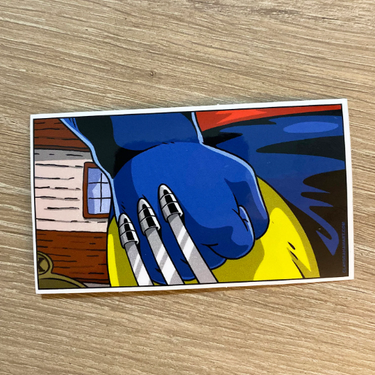 Logan's Fist vinyl sticker