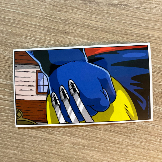 Logan's Fist vinyl sticker