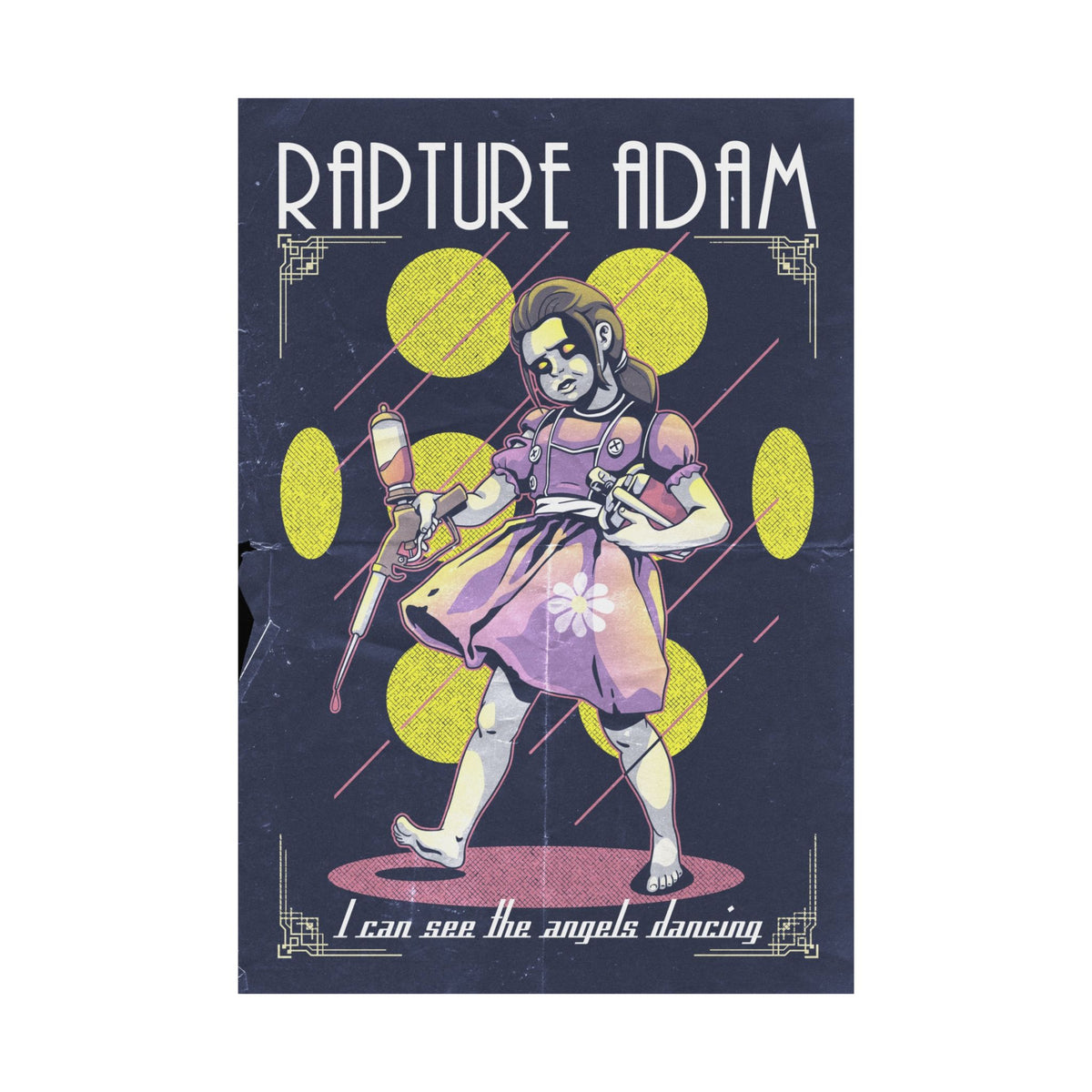 Rapture ADAM matte poster