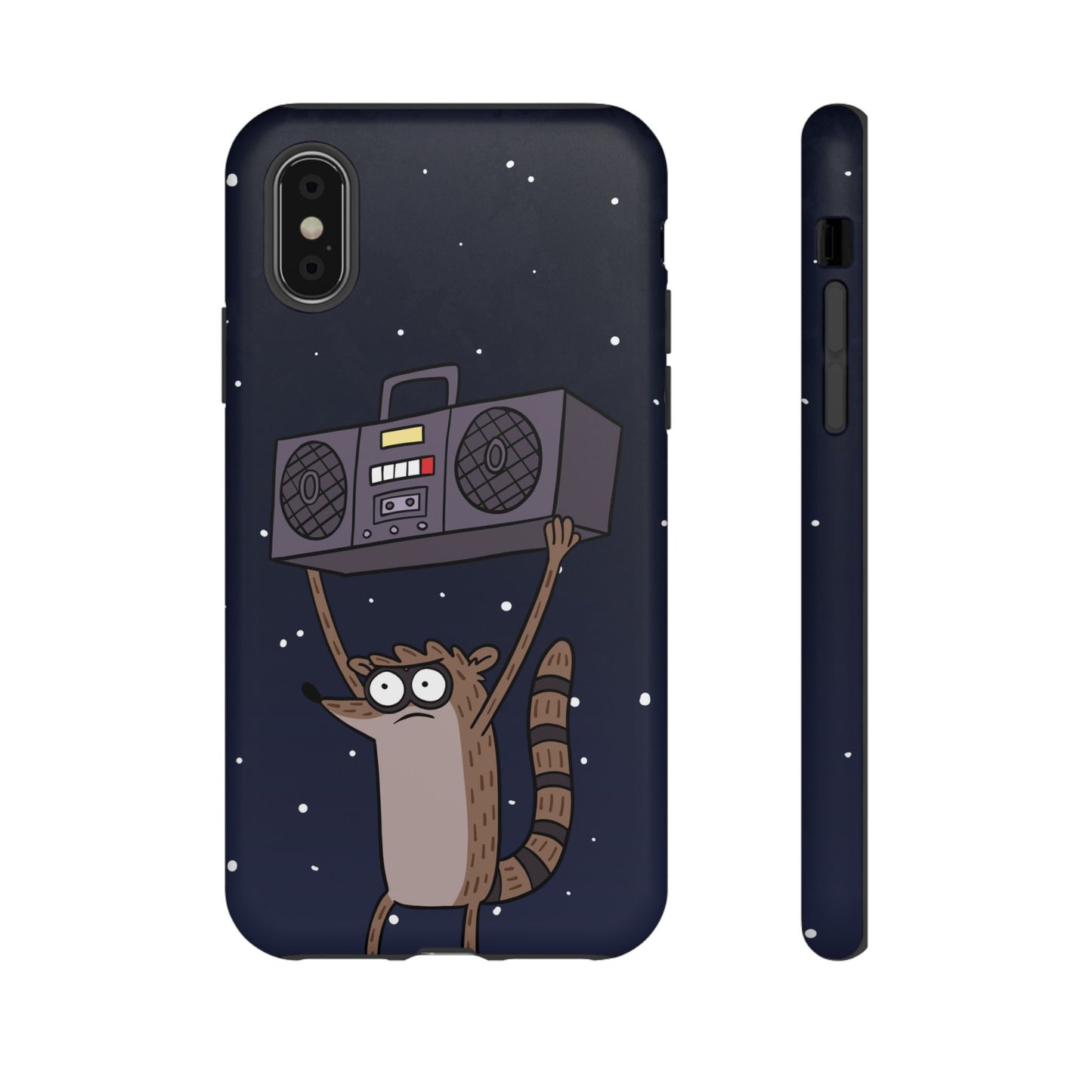 Rigby Boombox iphone case