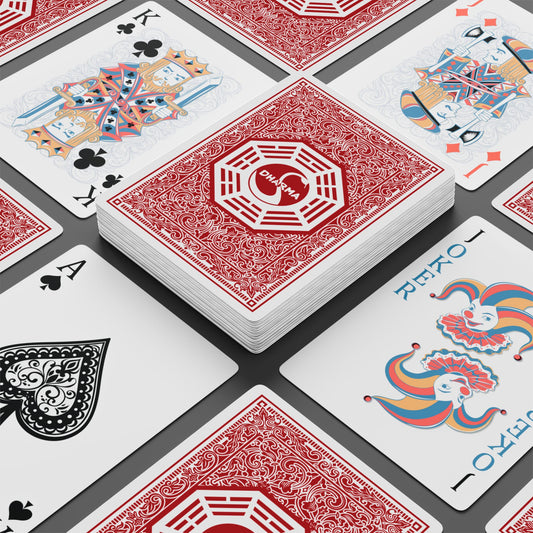 Dharma Swan playing cards