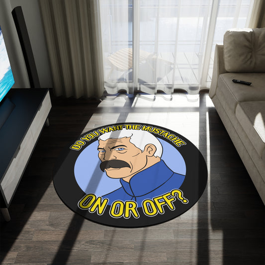 Too Bad round rug