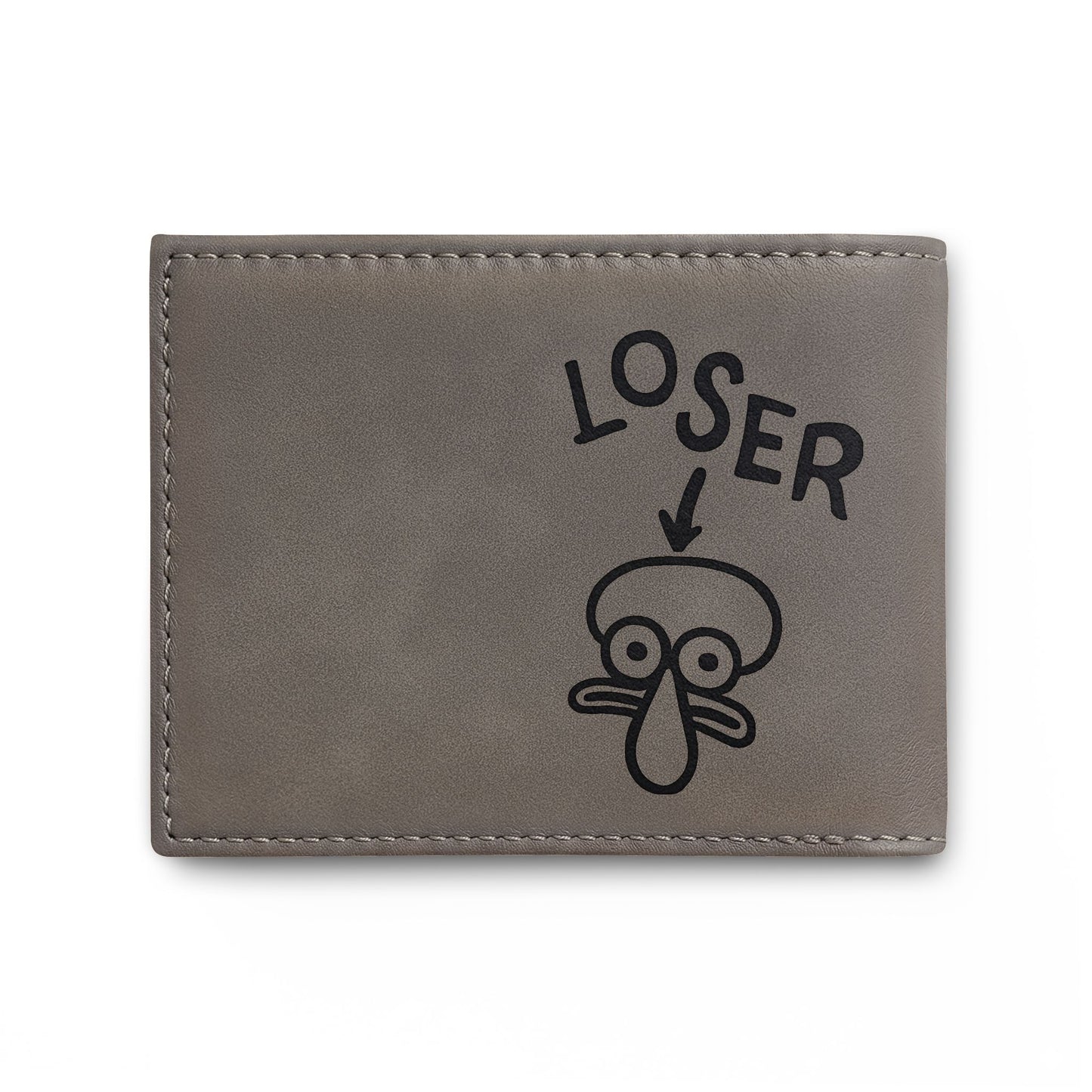I Really Wish I Weren't Here Right Now bi-fold wallet
