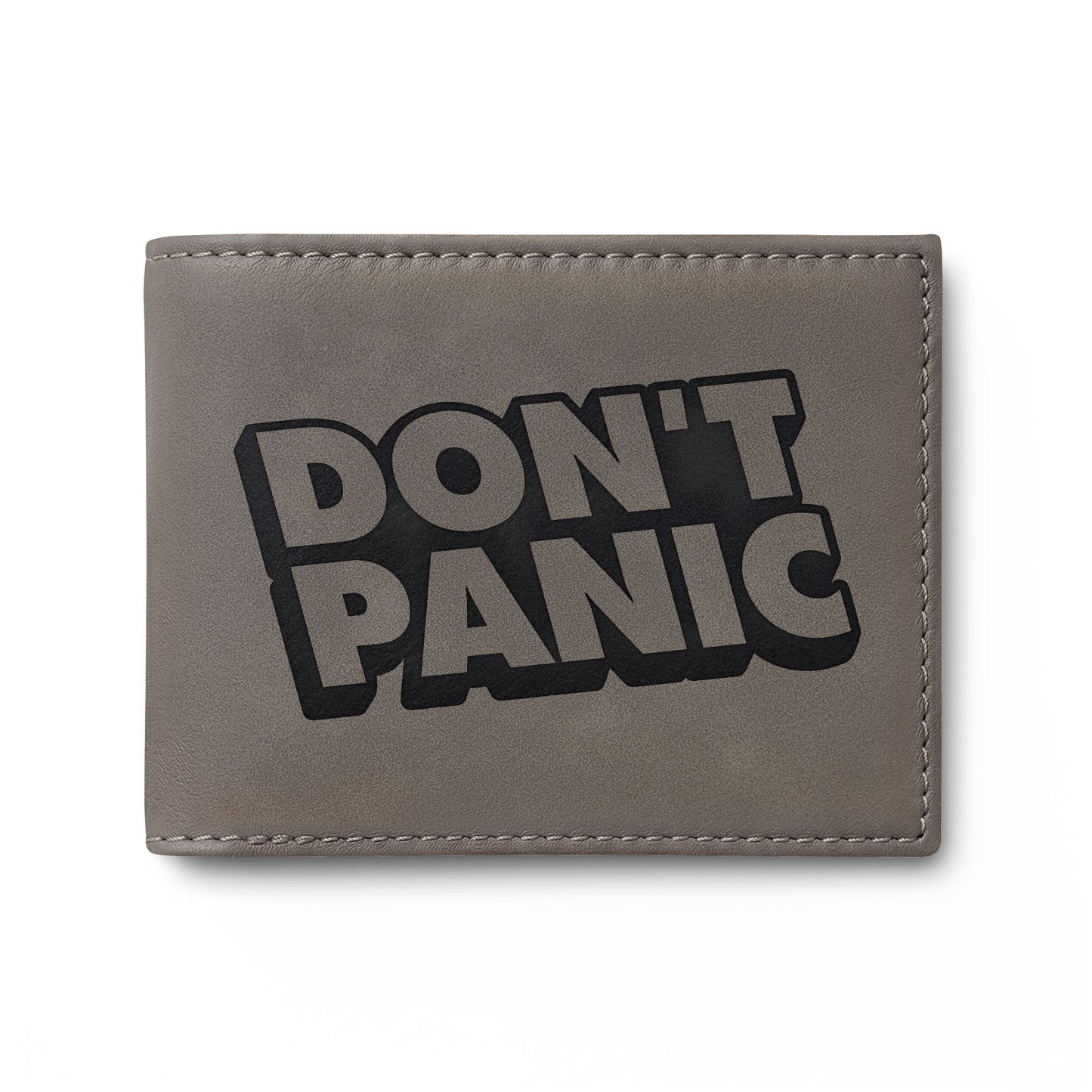 Don't Panic bi-fold wallet