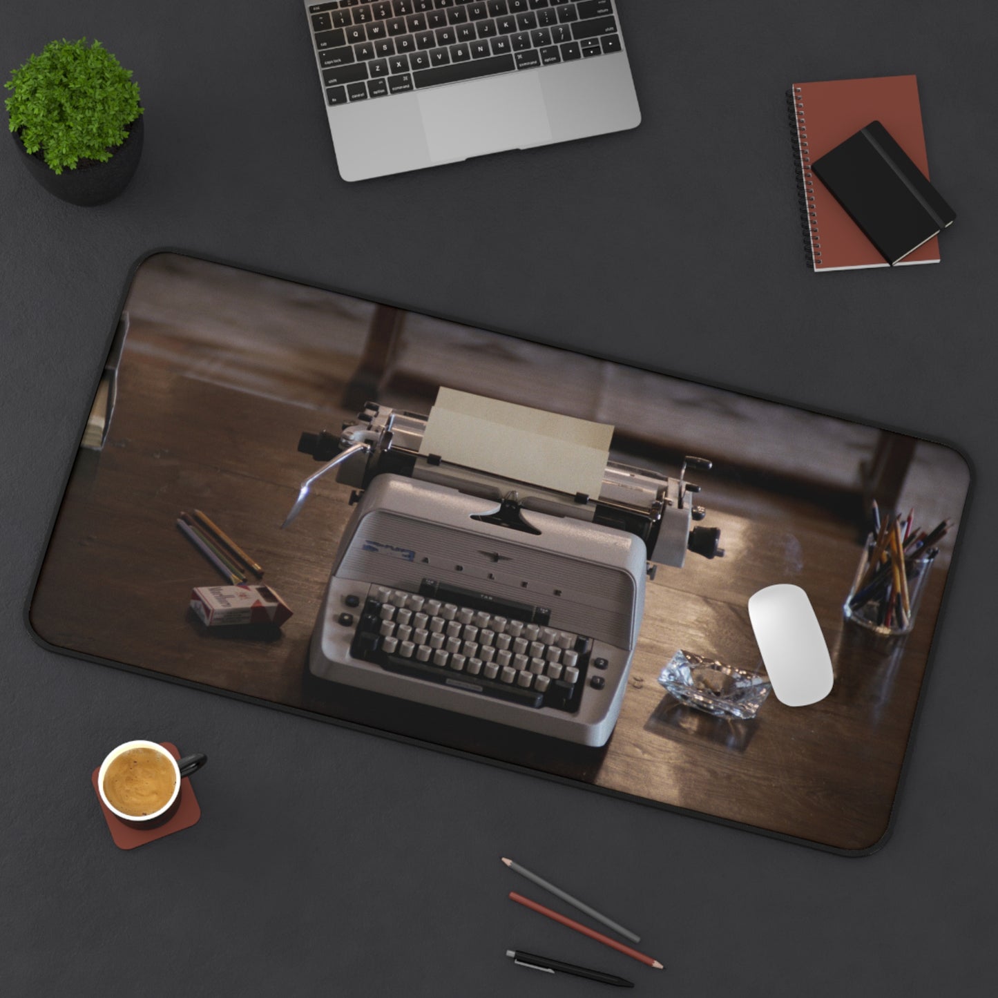 All Work and No Play desk mat