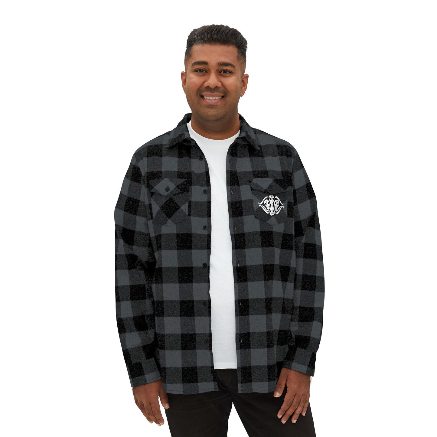 Never Trust the Living flannel shirt