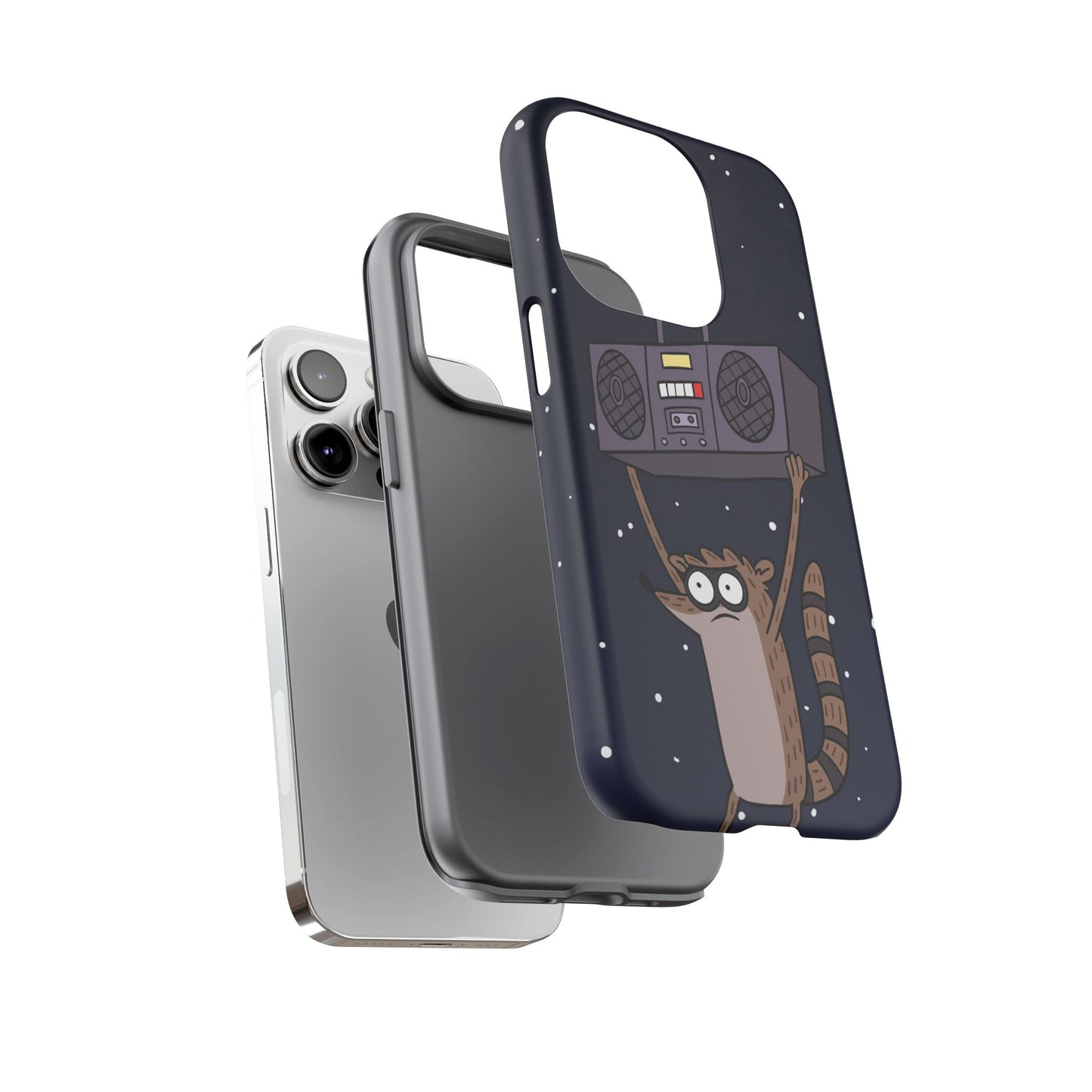 Rigby Boombox iphone case