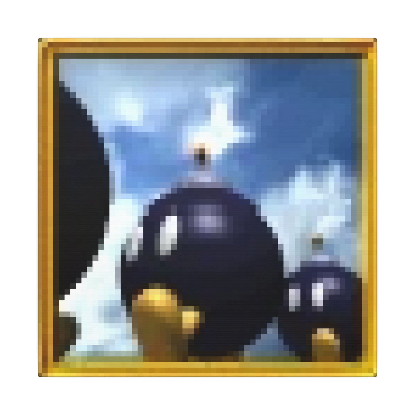 BB Battlefield canvas print