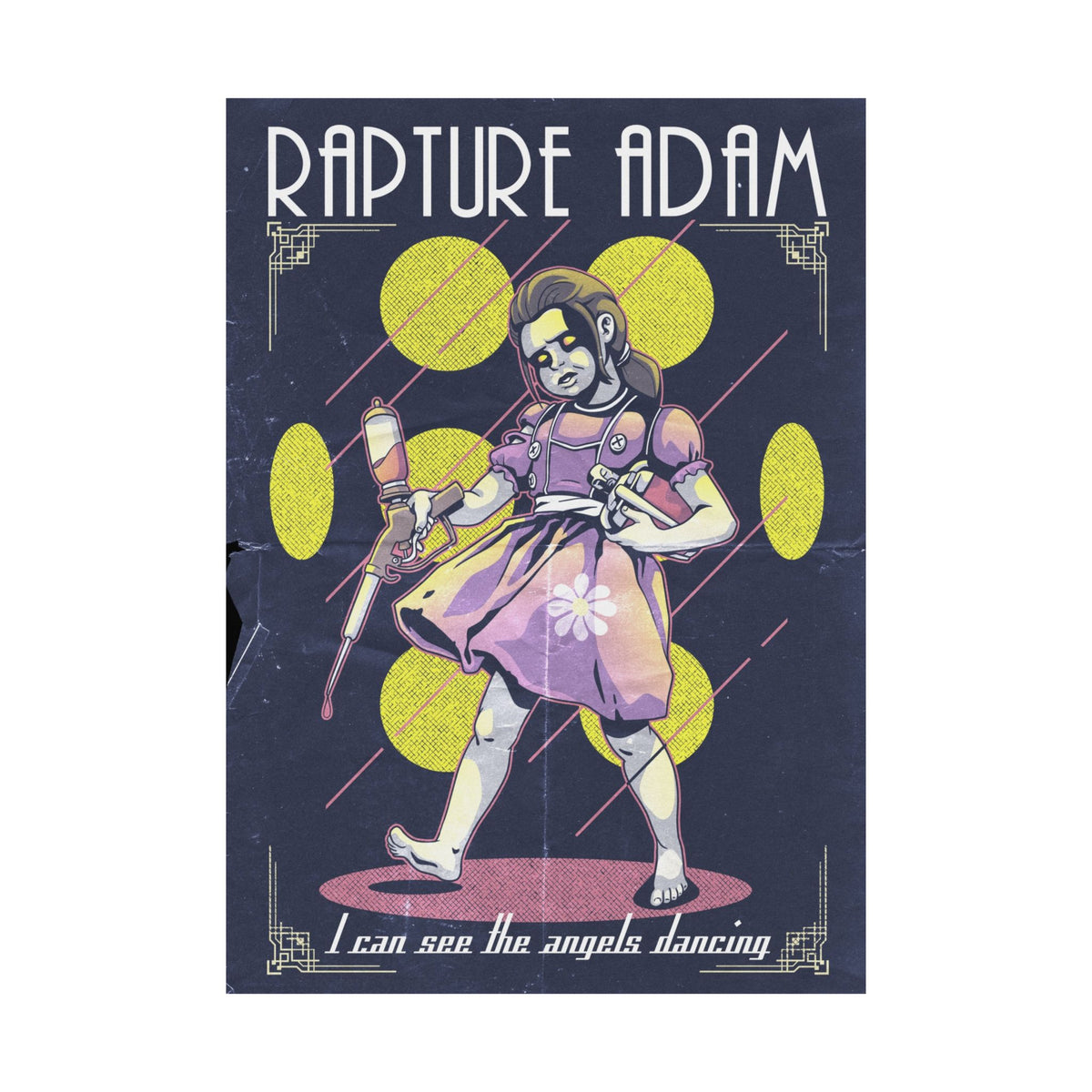 Rapture ADAM matte poster