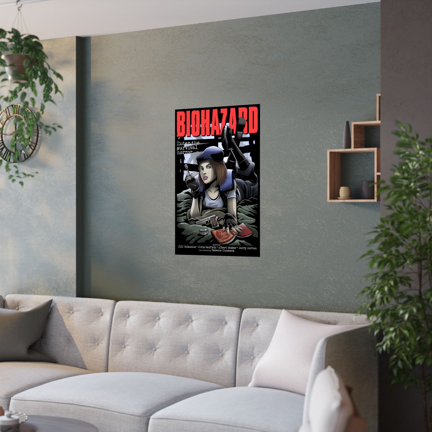 Resident Fiction 24" x 36" satin poster