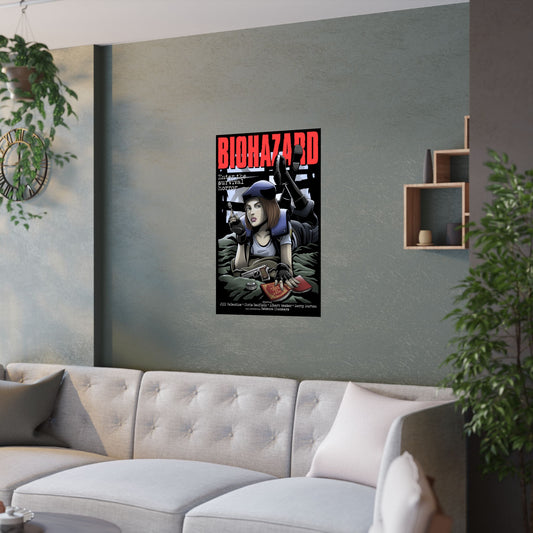 Resident Fiction 24" x 36" satin poster