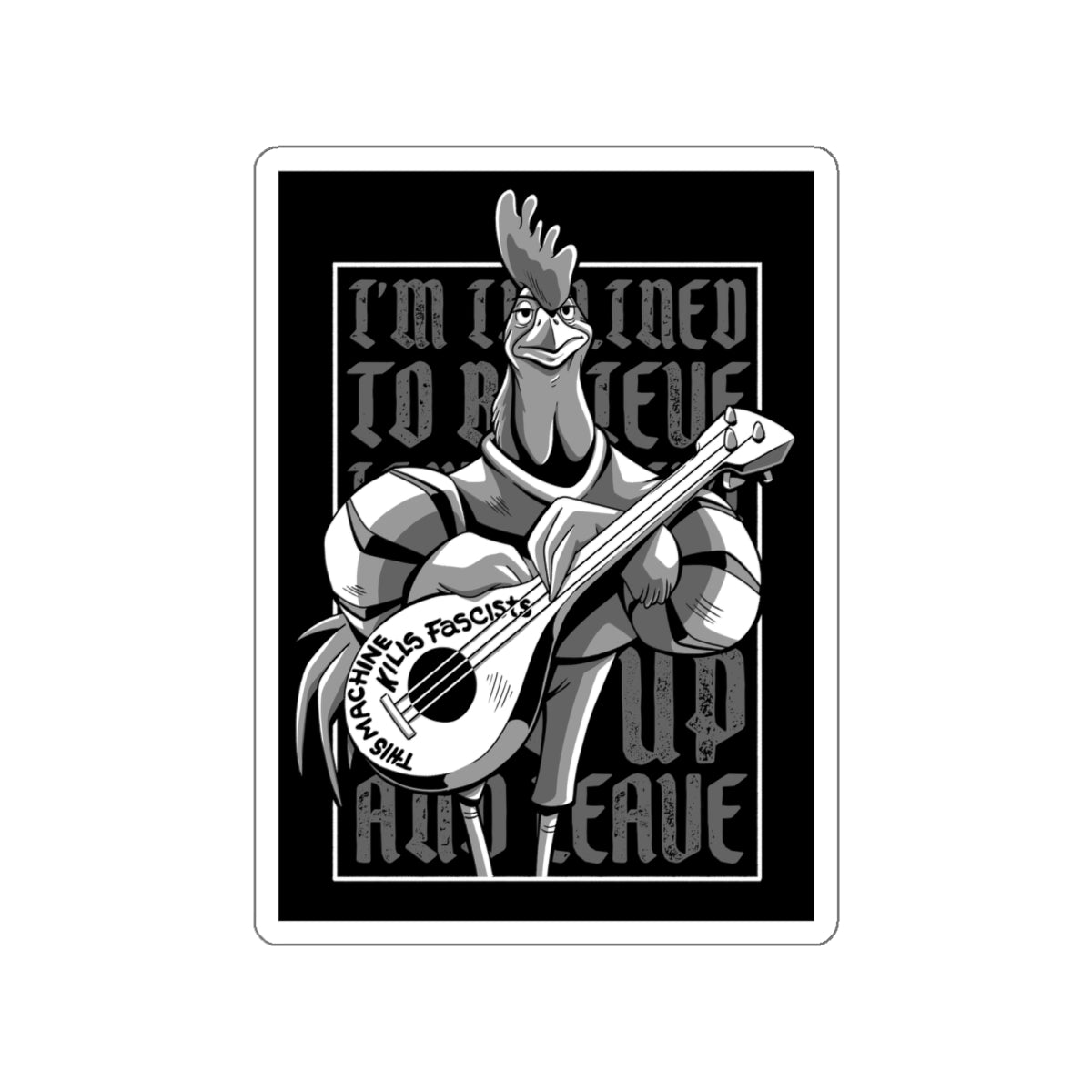 Woody-A-Dale vinyl sticker