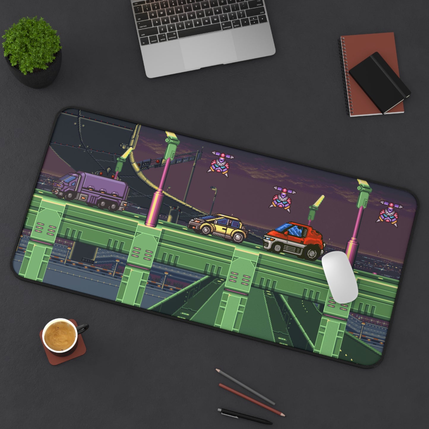 20XX City  32" X 16" desk mat