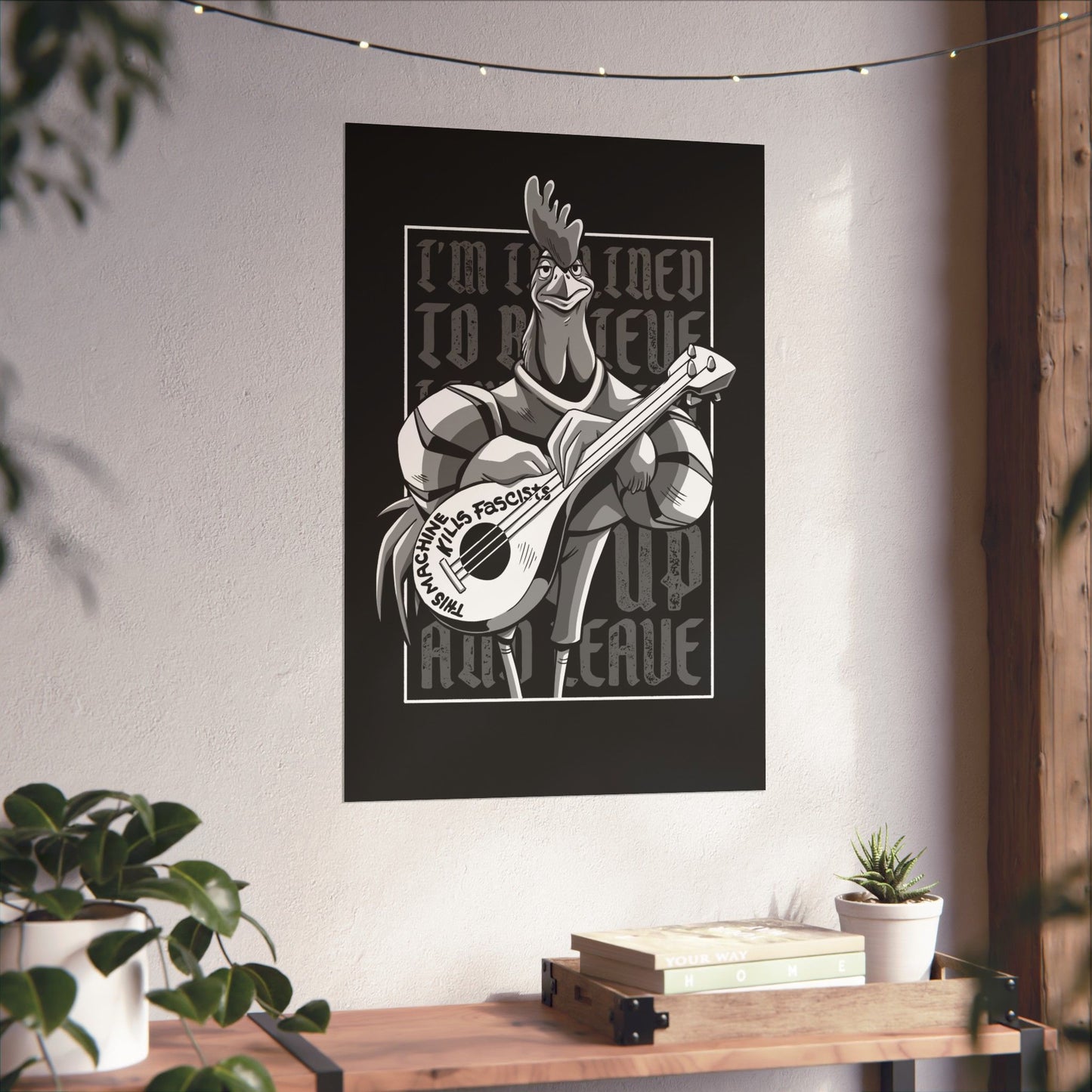 Woody-A-Dale matte poster