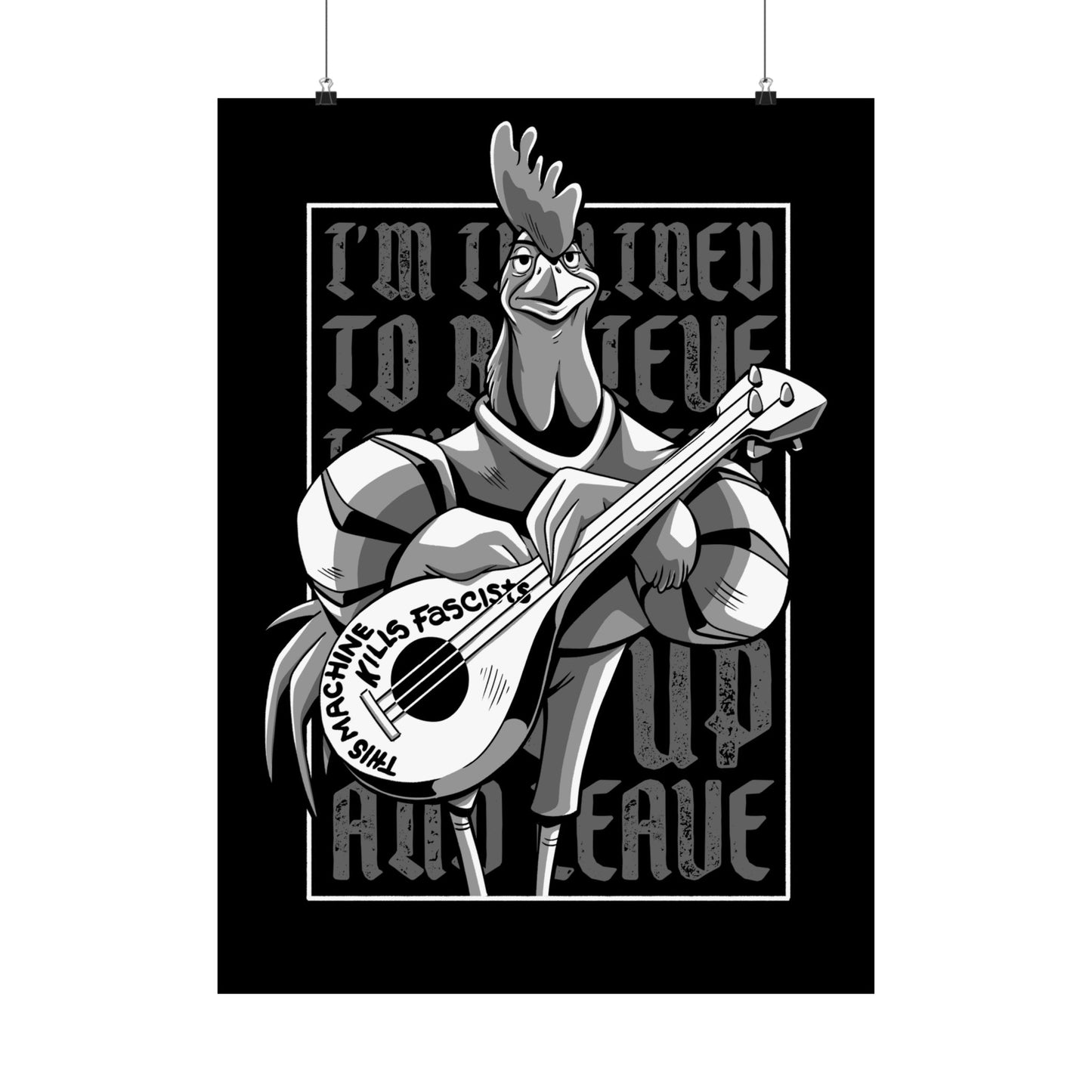 Woody-A-Dale matte poster