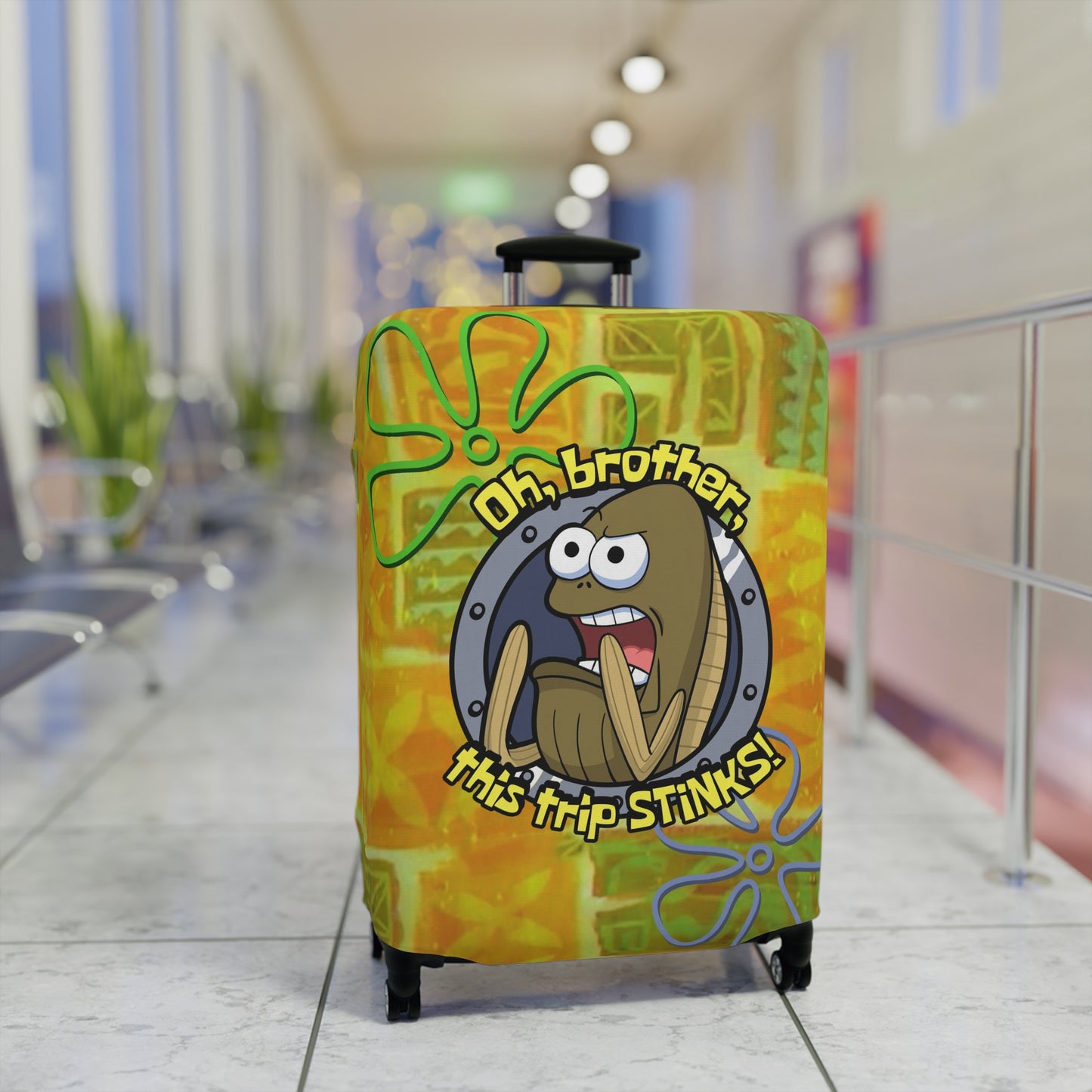 Oh Brother, This Trip Stinks! luggage cover